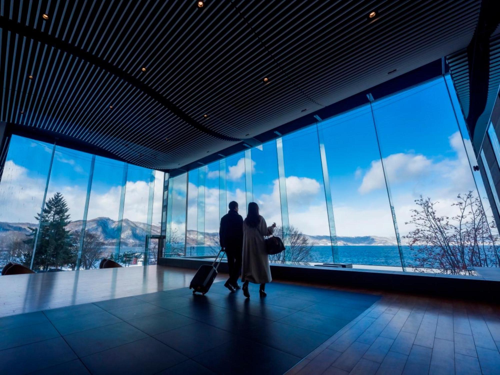 The Lake View Toya Nonokaze Resort Toyako Exterior foto